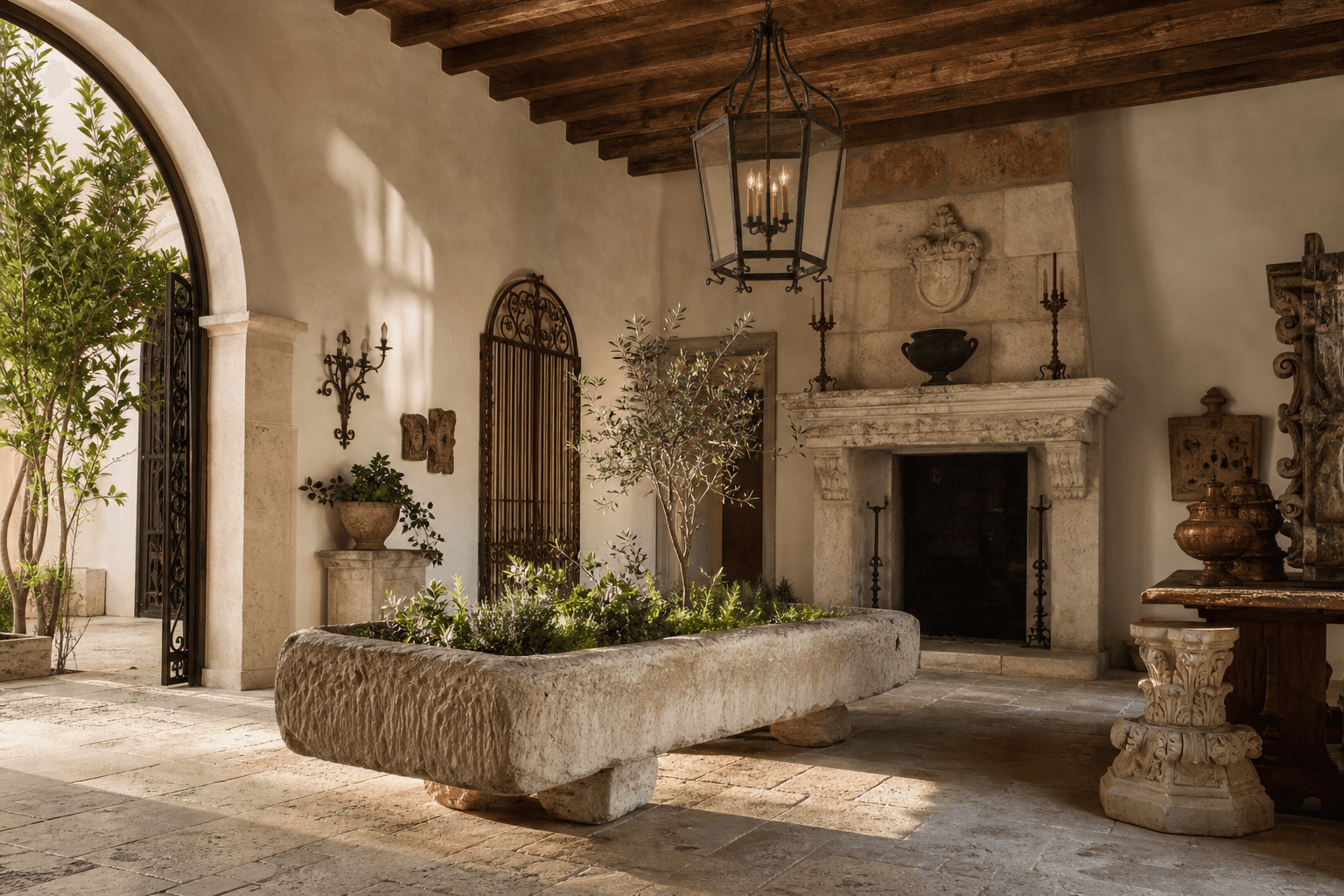 Stone Troughs