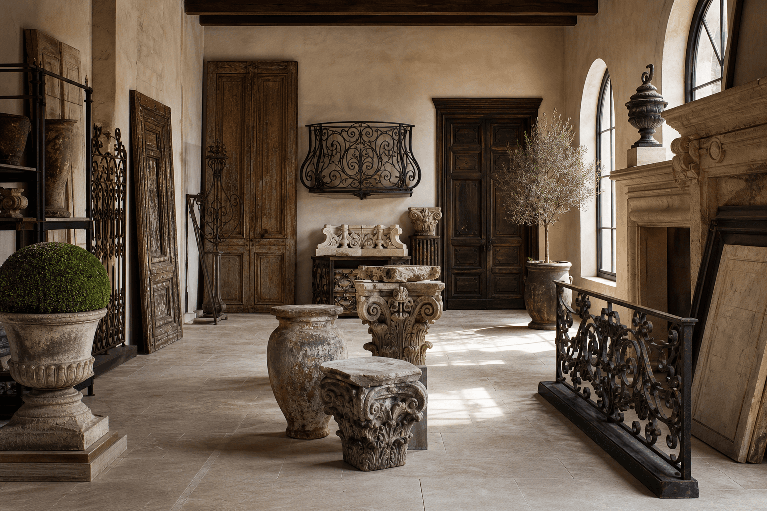 Antique Stone Troughs